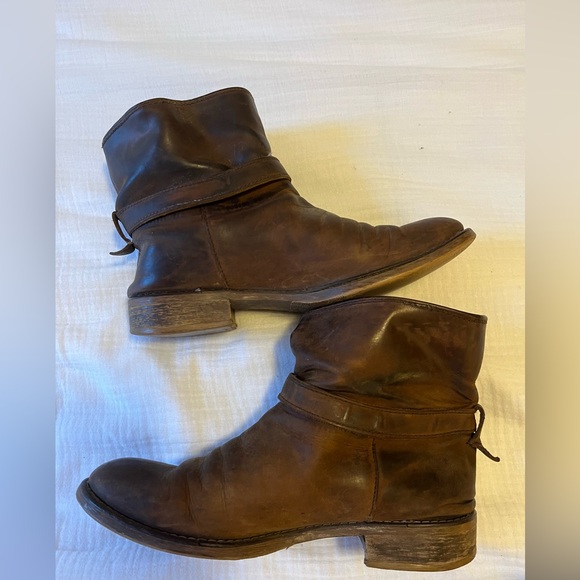 Madewell Shoes - Madewell “The Biker” Leather Ankle Boots